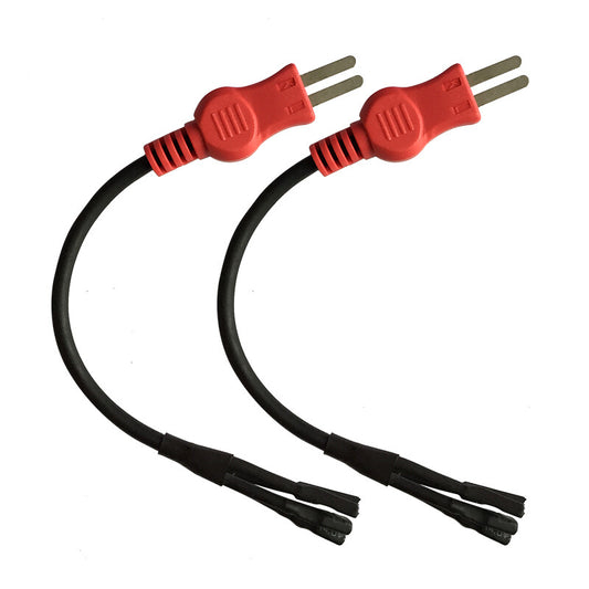 2x Ultrasonic Fuel Injector Cleaner Adapter Cable Fit For AUTOOL CT160 CT400 v