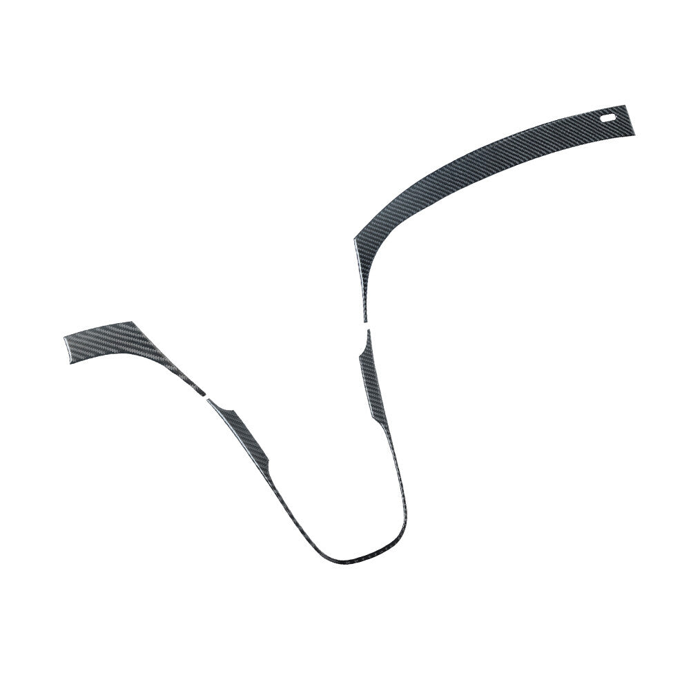 Carbon Fiber Rear Door Window Control Cover for Subaru Legacy Outback 2010-2014 v