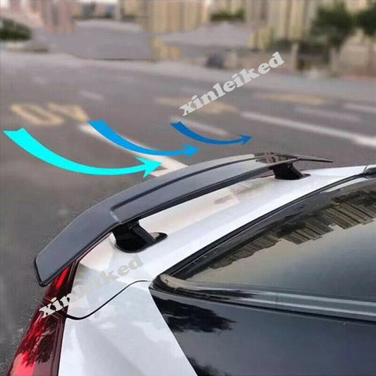 Unpainted Rear Trunk Roof Spoiler Wing Factory for Mazda 3 Axela Sedan 2014-2018