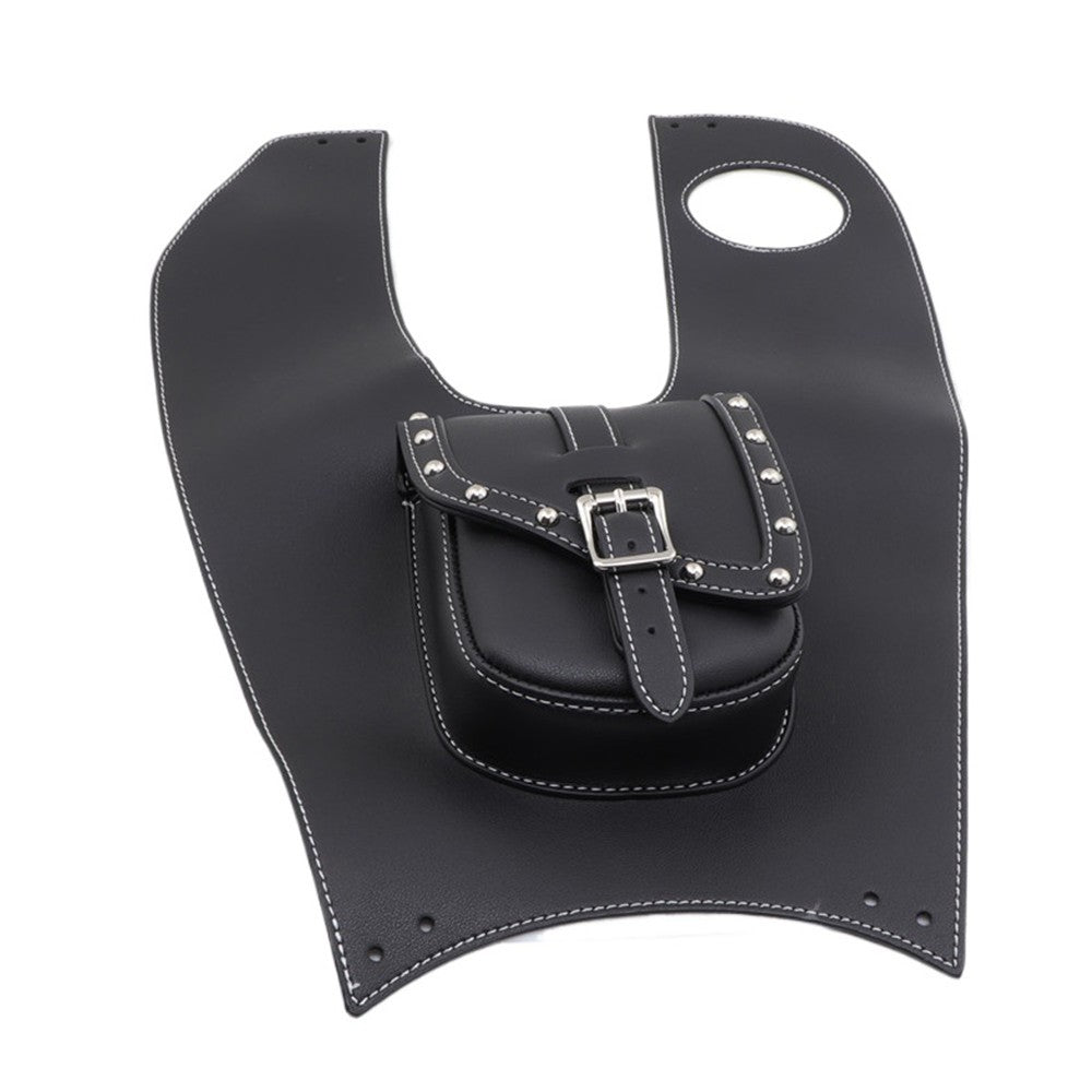 Black PU Leather Tank Cap Panel Bag for Honda Shadow Spirit 750 VT750 C2 07-2014 Q