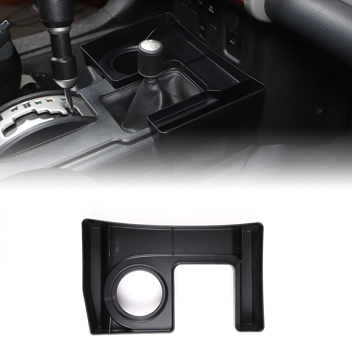 ABS carbon fiber rearview mirror cover suitable for LR Discovery 4/5 LR4 LR5 2010-19- v