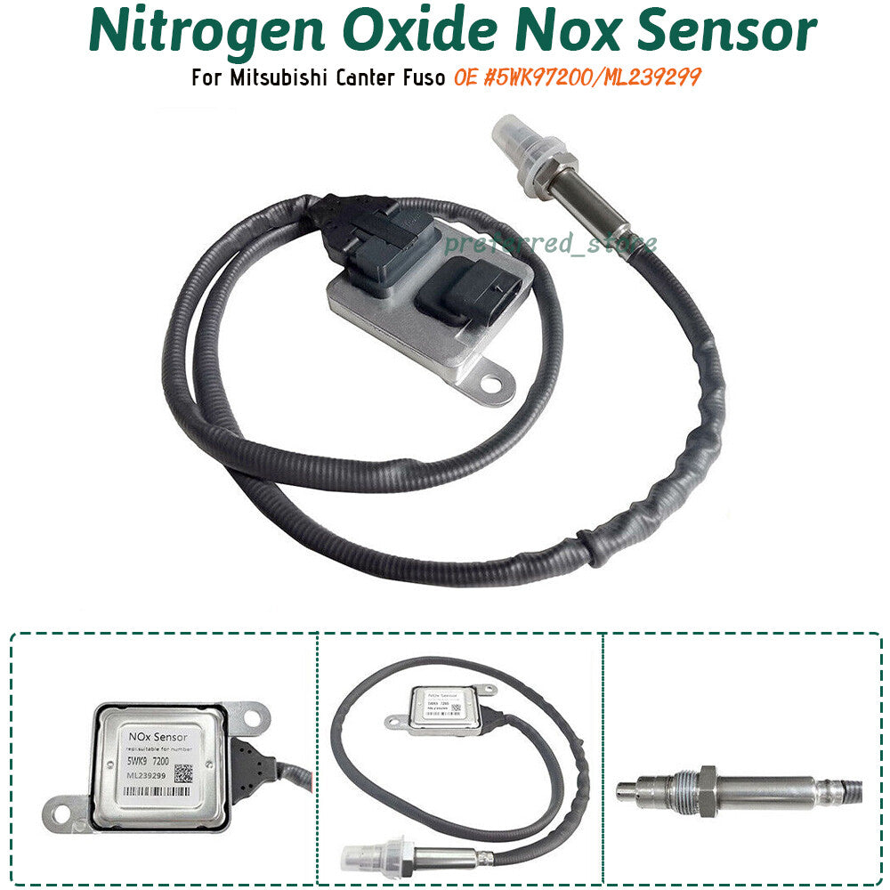 Suitable for Canter Fuso 2017 NOx sensor ML239299 5WK97200 12V- v