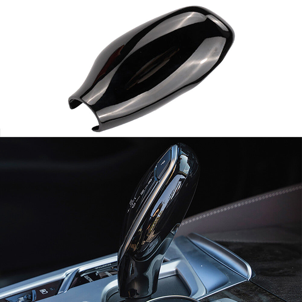 Black trim for speed gear shifter caps on X3, X4, 5, 6, and 7 vehicles. n