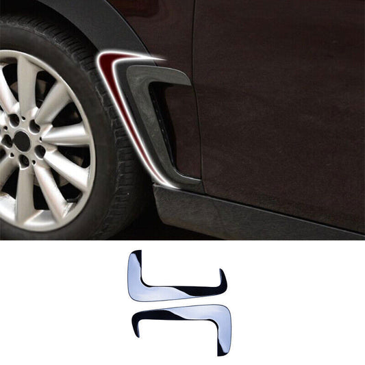 Fit for Mini Cooper Clubman F54 Black Titanium Front Side Door Fender Cover Trim n