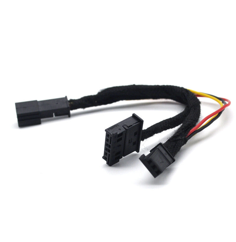 Retrofit Cable Dimming Rearview Mirror DVR Rain sensor splitter For F30 F10 v