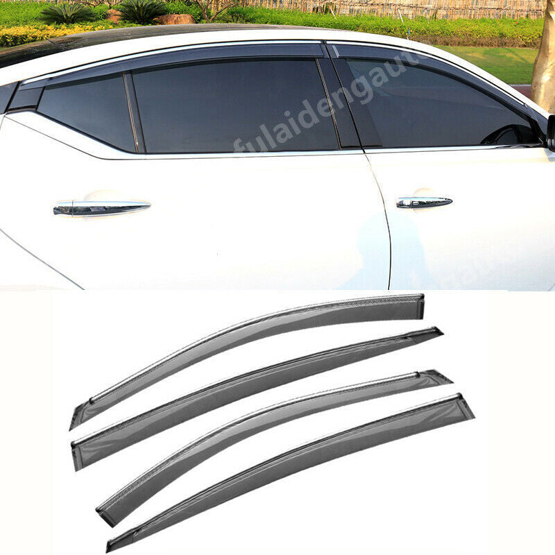 for Nissan Teana Altima 2019-2022 Smoked Window Visor Vent Shade Rain Sun Guard