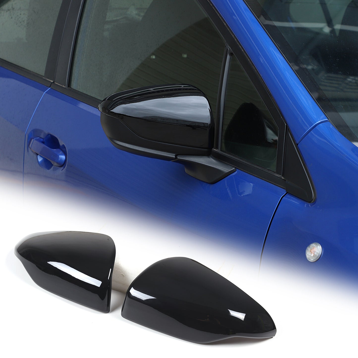 4-Pack Matte Black Door Glass Lift Frame Cover Trim for Titan 2016-2023 - v