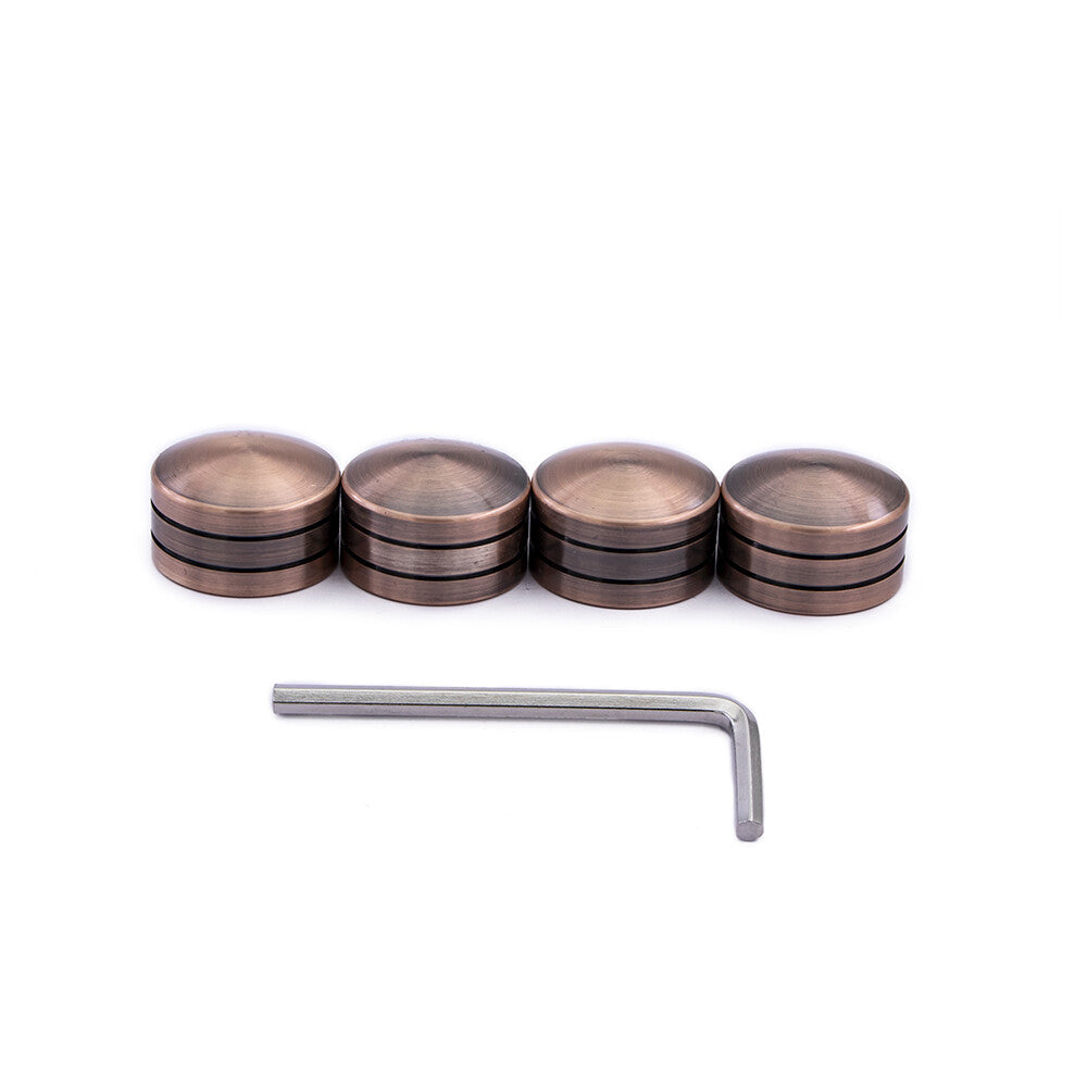Copper Spark Plug Head Bolt Cap Cover Plug for Harley Twin Cam Touring 1999-2017 Q