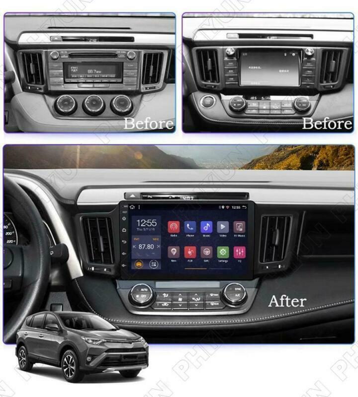 Stereo Radio 9-inch Android 10.0 GPS Navigation Player for 2013-2018 RAV4 n