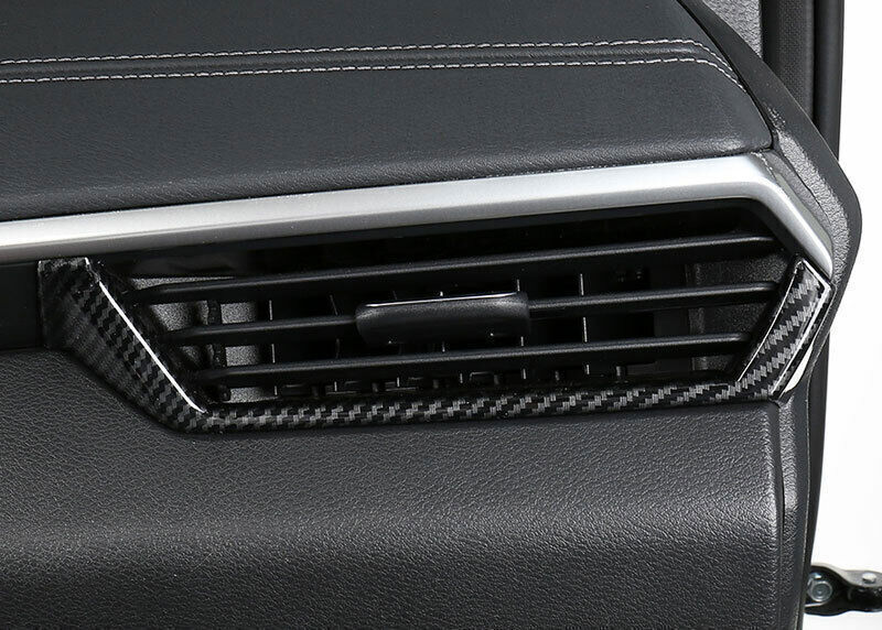 LR AC Air Outlet Vent Cover Trim for Nissan Altima Teana 2019-22 Carbon Fiber
