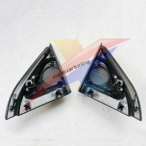 for Toyota for Corolla 2014-2018 Pair A Pillar Tweeter Speaker Trim Cover