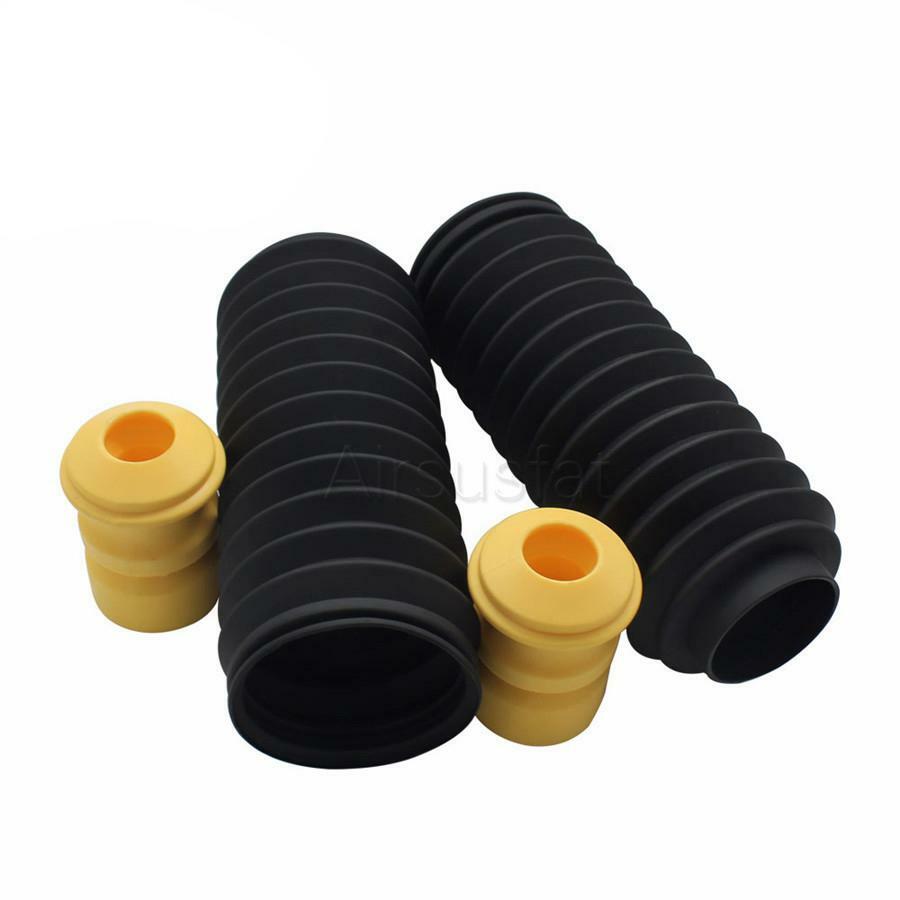 2 Sets Front Shock Absorber Dust Cover Rubber Buffer for BMW 7 Series E66 X5 E53