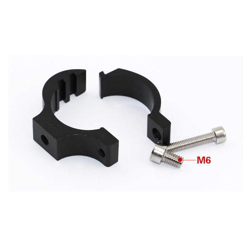 2-Pack Motorcycle 21-35mm Handlebar Fork LED Light Clip Mounting Bracket n
