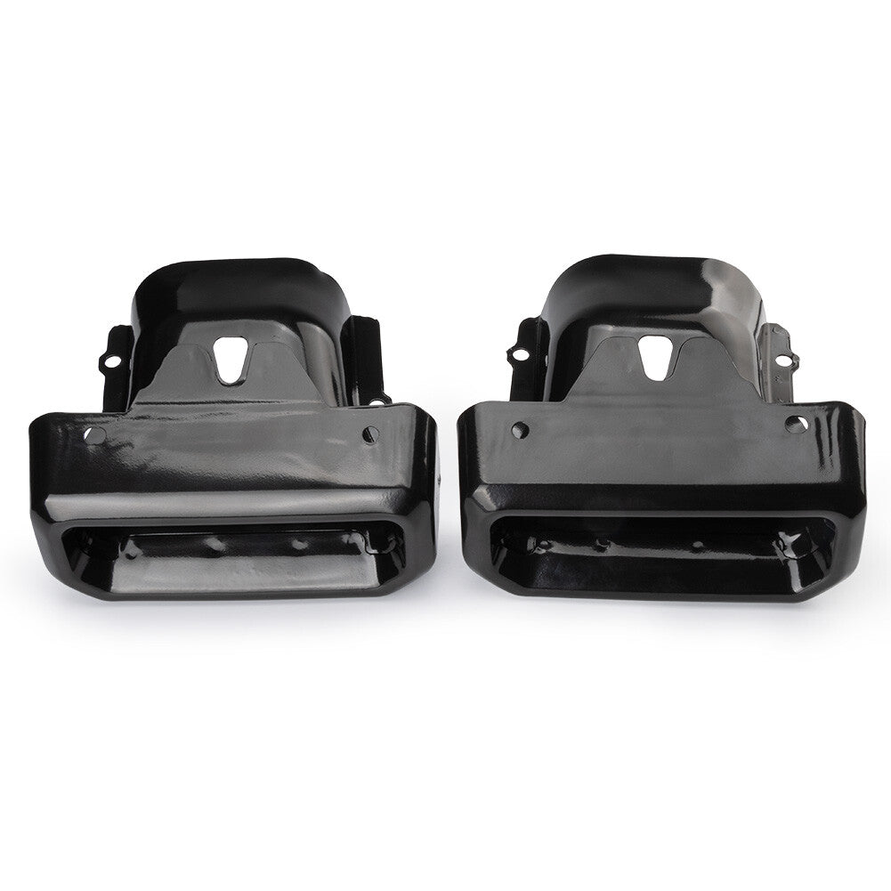 Left£«Right Exhaust Bezels For 2019-2023 for Chevy Silverado for GMC for Sierra 1500 84667764 Q