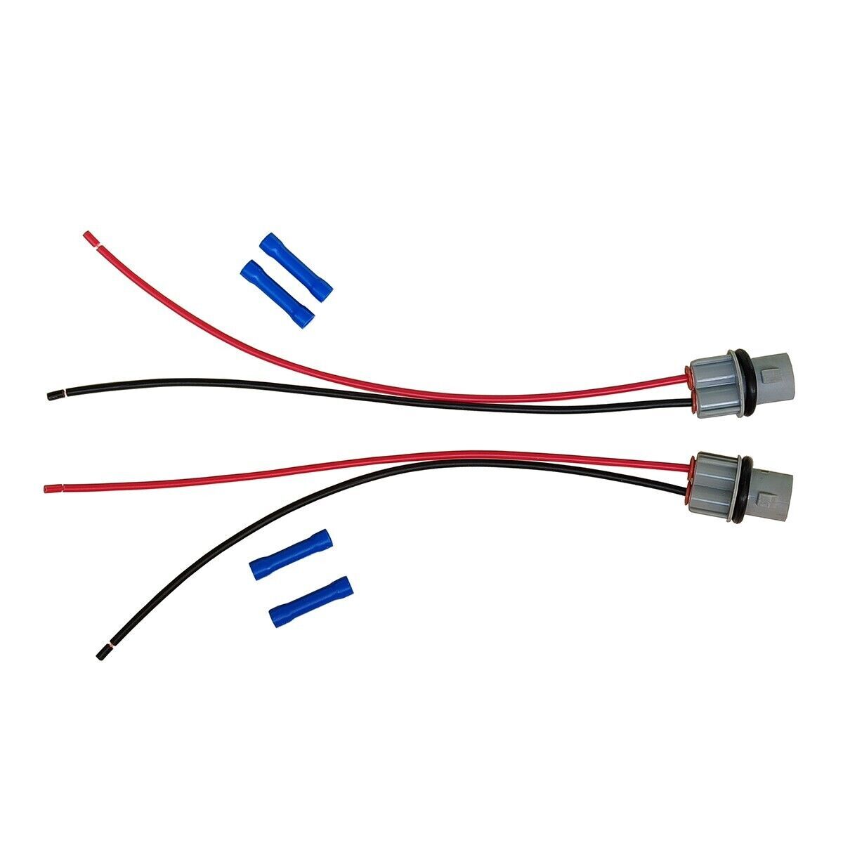 A Pair Side Marker Lamp Light Base Wire Tree for Mercedes-Benz