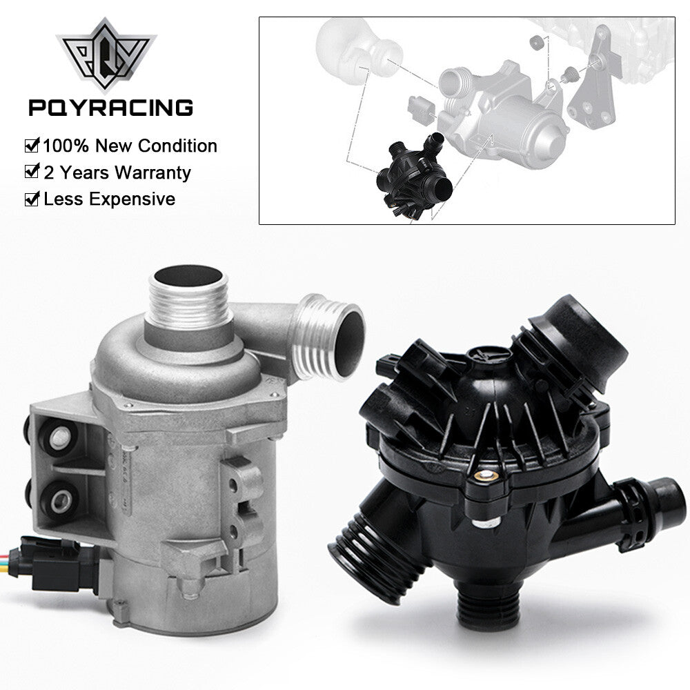 Electric Water Pump  Thermostat For 06-13 for BMW E90 325i 328i 525i 528i X3 X5 Z4