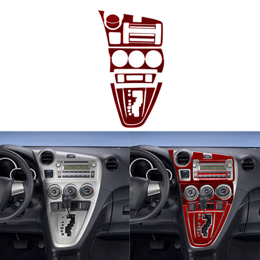 Vehicle Carbon Fiber Central Control compass Frame Sticker For FJ Cruiser v