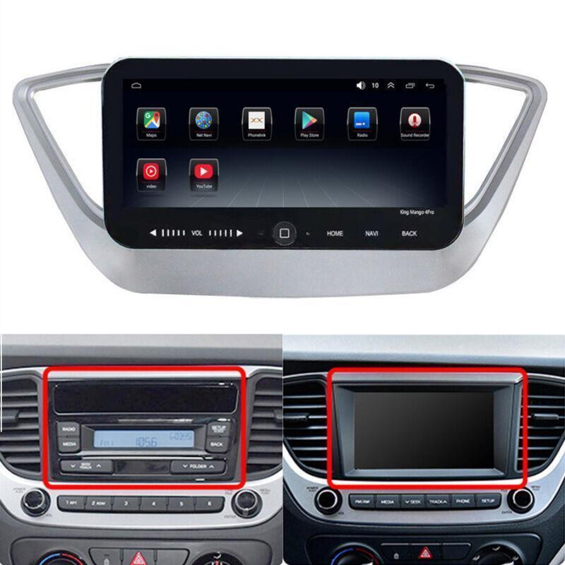 For 17-19 for Hyundai Solaris Verna 10.25 Android 10.1 Stereo Radio GPS Navigation
