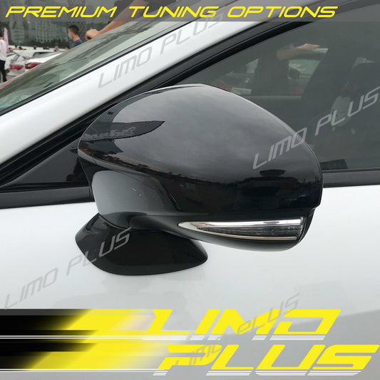 for Lexus IS200t IS300 IS350 13-2020 Replacement Glossy Black Mirror Protective Case Cover v