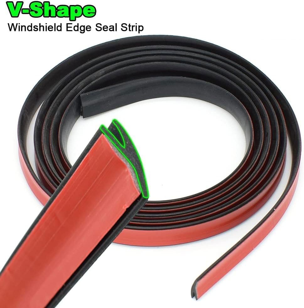 for Acura Integra Car Rear Windshield Weather Stripping Seal Y-Shaped Rubber Q