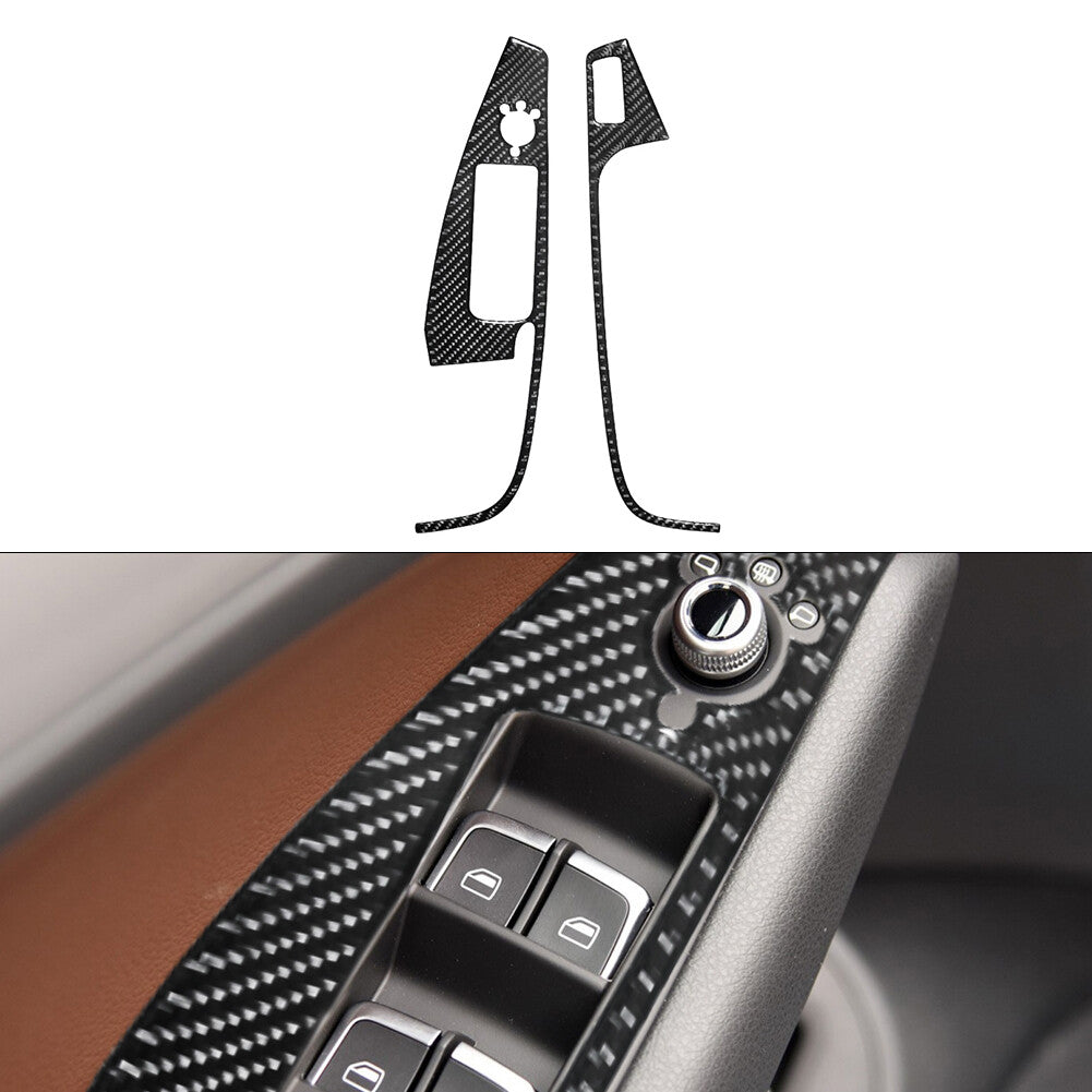 3 Central Control Trim Cover A For 1Series Convertible E82/E88 2008-2013 Red v