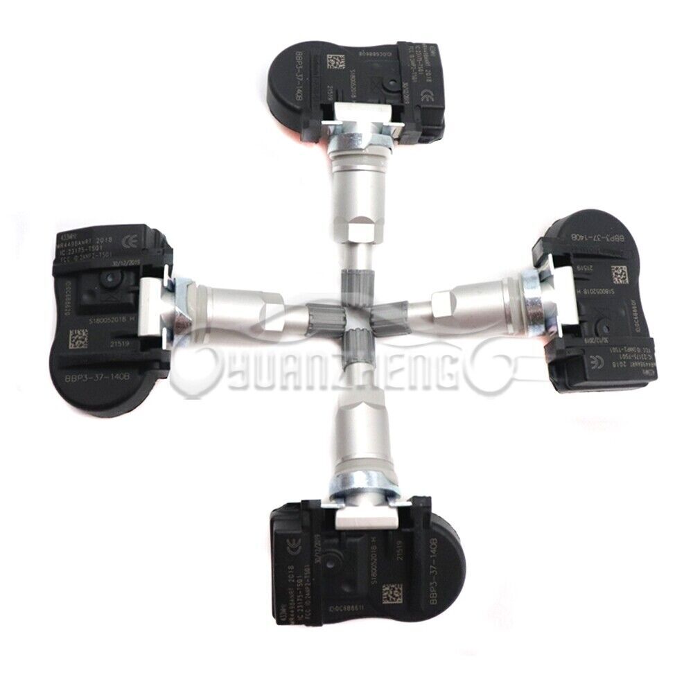 Suitable for Mazda CX-5 MX-5 MIATA 2009-014 BHB637140A 4x TPMS tire pressure sensors. v