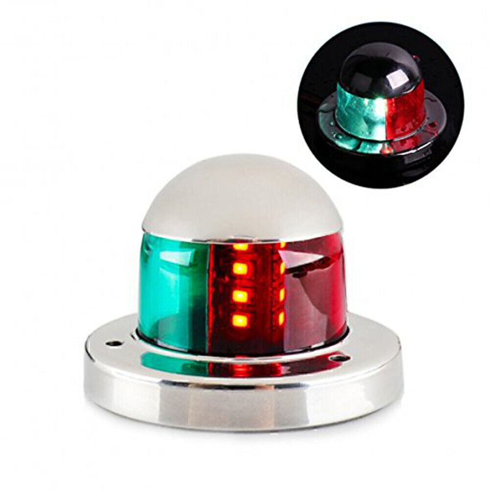 12V Marine Boat Yacht Pontoon Port Side Starboard LED Navigation Light Red/Green n
