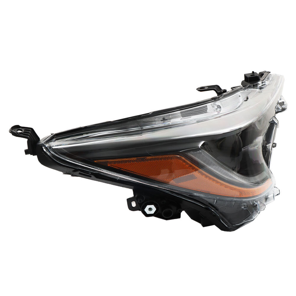 Applicable to 2020-2022 for Corolla SE/XLE/XSE headlights with LED healamp, black on the right side. n