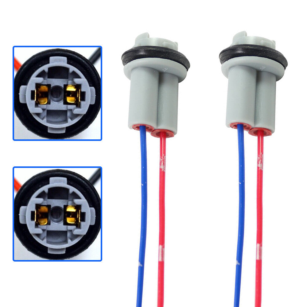 Pigtail Wire Female Socket 168 2825 T10 PGS Front Marker Light Plug L Universal - n