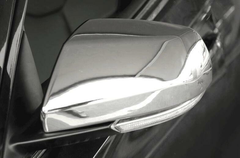 Fit for Cadillac ATS 2013-2019 chrome abs Rear View Side Mirror Cover Trims 2PCS