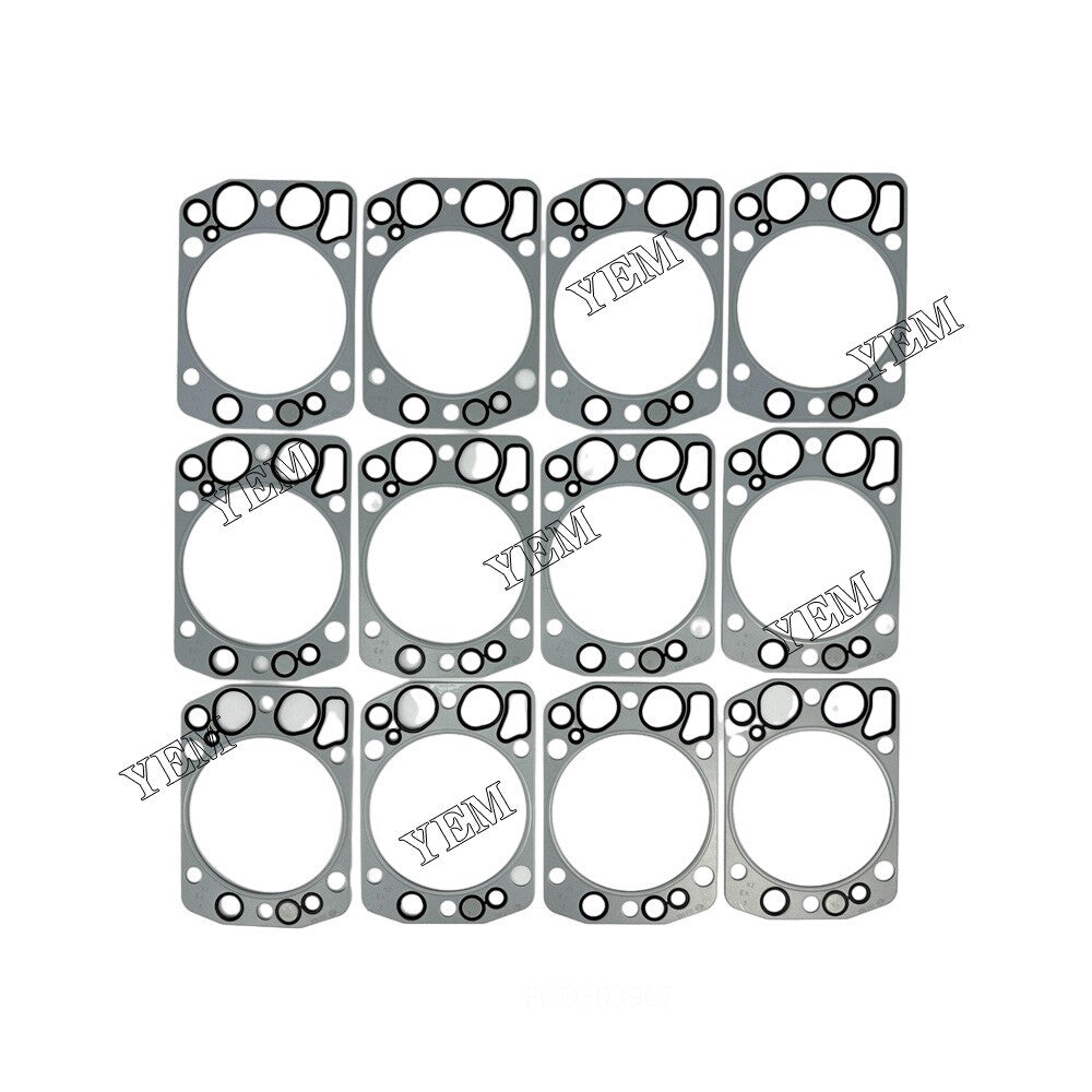 P158 Head Gasket 65.03901-0069 51.03901-0348 Fit For Doosan Engine Head Gasket