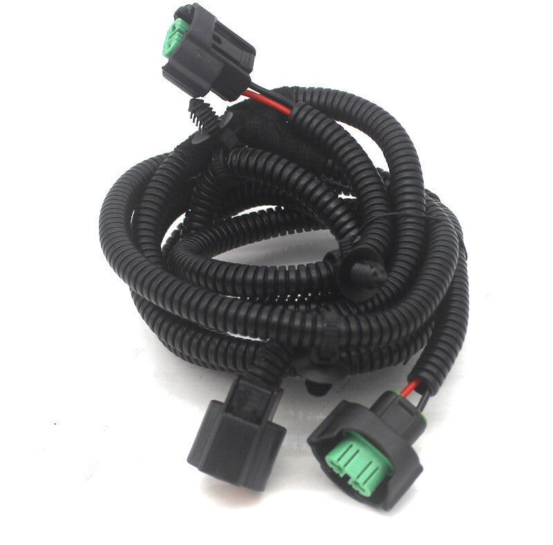 LED Foglight Fog Plug&Play Adapter cable harness wire For lancer EVO v