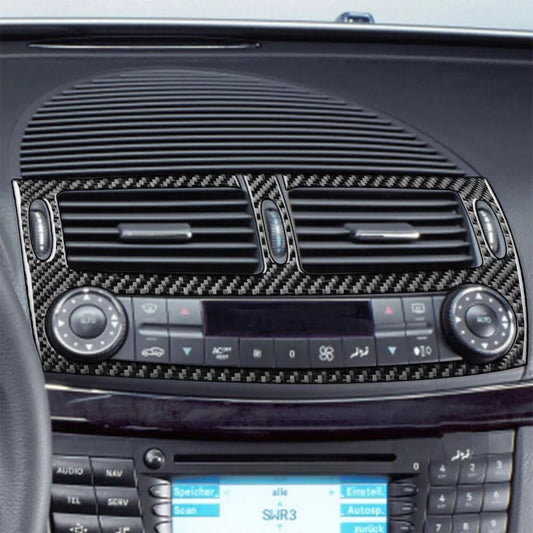 Carbon Fiber Interior Center Air Vent Cover Trim For E-Class W211. n