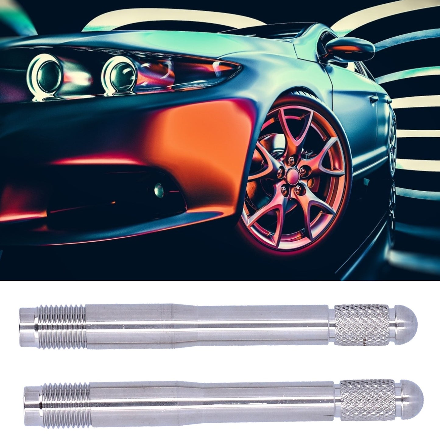 Wheel Stud Alignment Pin 2Pcs Wheel Alignment Balancing Tools For Bolts Wheel Q