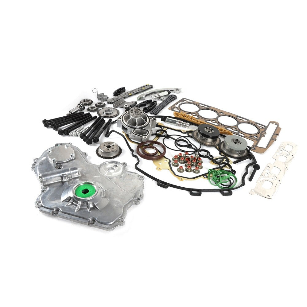 Timing Chain Kit Oil Pump Selenoid Actuator Gear Fit 10-13 for Buick for Chevy for GMC 2.4L