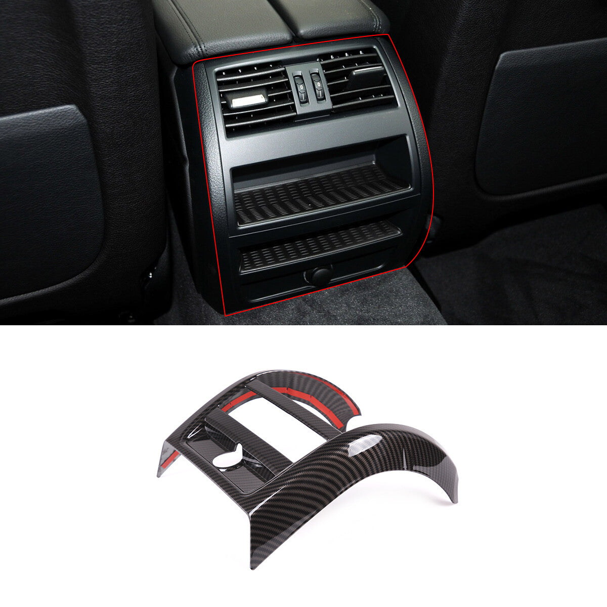 Smooth black outer mirror rain eyebrow frame decoration suitable for Hum mer H2 2003-2009 - v
