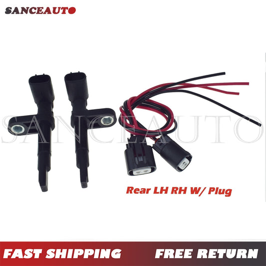 ABS wheel speed sensor with connector for left rear, suitable for 06-15 for LEXUS IS250 IS350- n