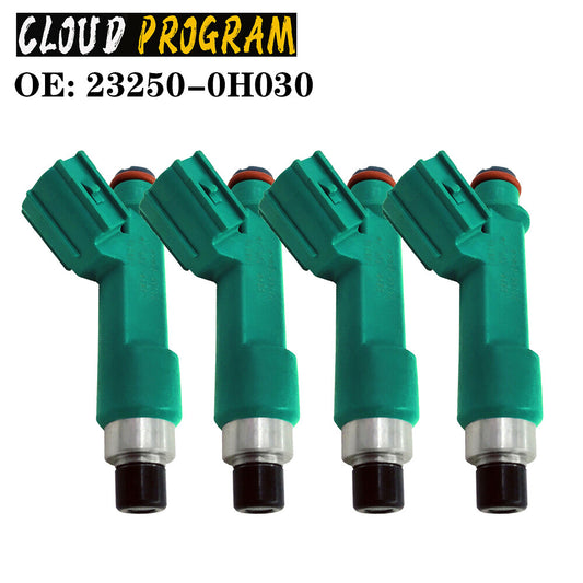 4x 23250-0H030 Fuel Injector for for Camry Solara Highlander for Scion tC 2.4 v