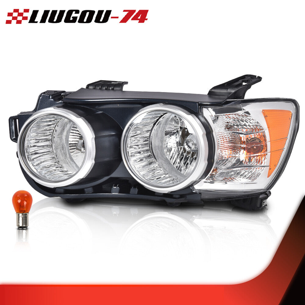 Fits 2012 2013 2014 - 2016 for Sonic for CHRome Halogen Headlight Driver Side - v
