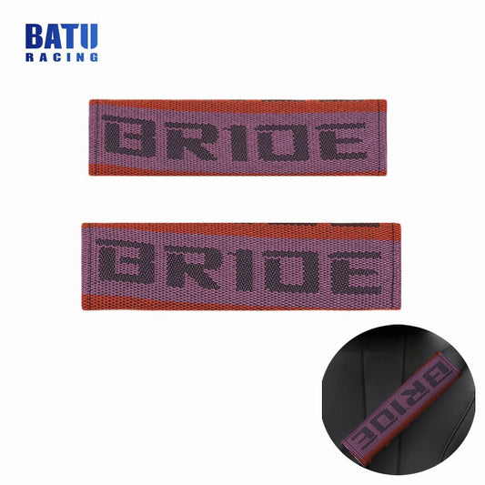 Car Safety for Seat BRIDE Belt Shoulder Pad Cover Cushion Comfortable Driving X2