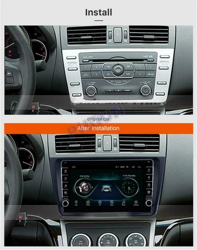 9-inch screen compatible with 2009-2012 for Mazda 6, Android 8.1, stereo radio, GPS navigation, BT player, 1+16GB. n