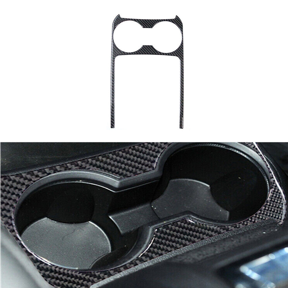 8Pcs Carbon Fiber Door Panel Cover Trim for Jetta Sedan 2011-2014 v