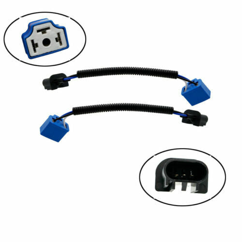 Suitable for Jeep for Wrangler headlight wire adapter harness conversion cable (2) H13 to H4- n