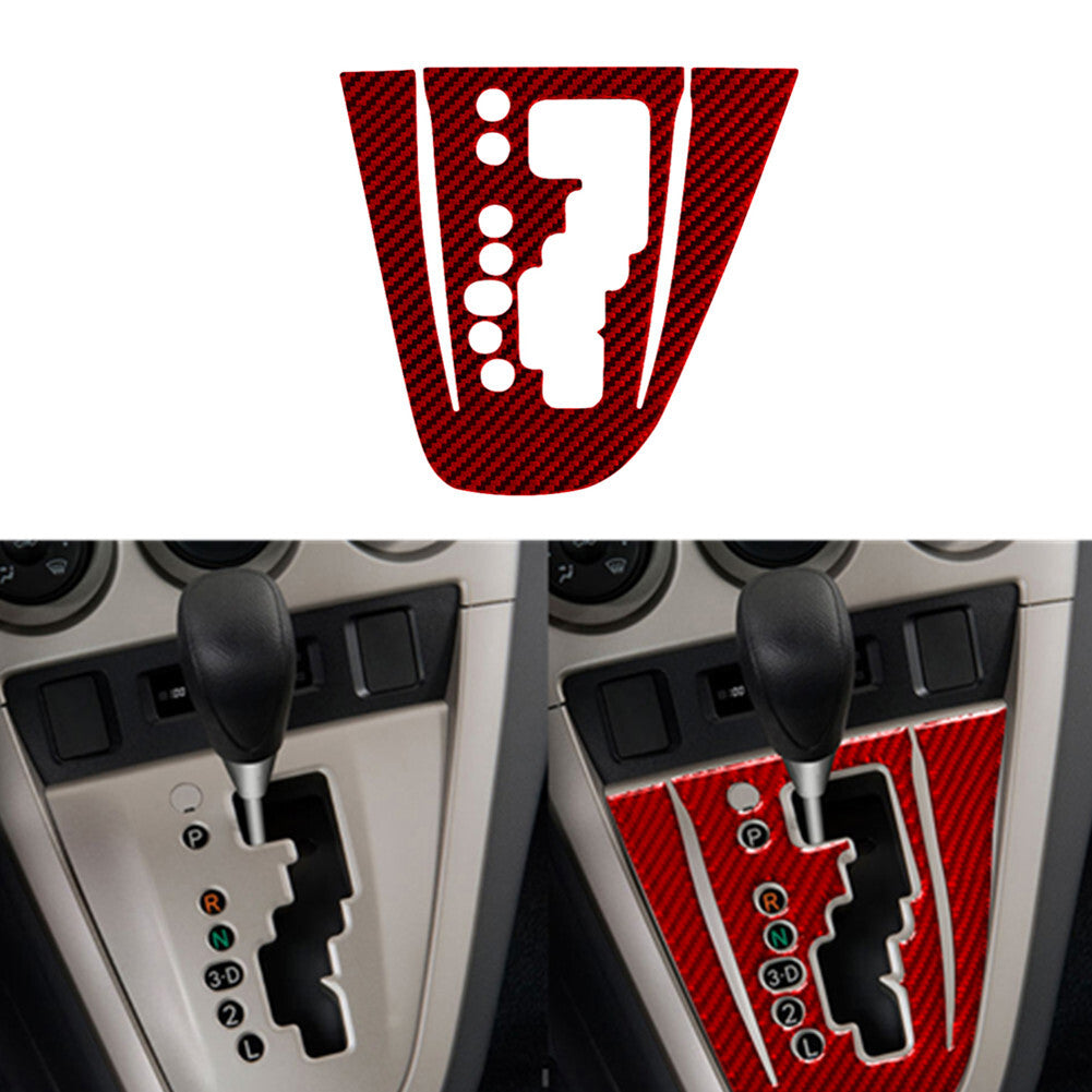 3Pcs Central Control Ashtray Trim Cover Carbon Fiber For Quest 2004-2006 v