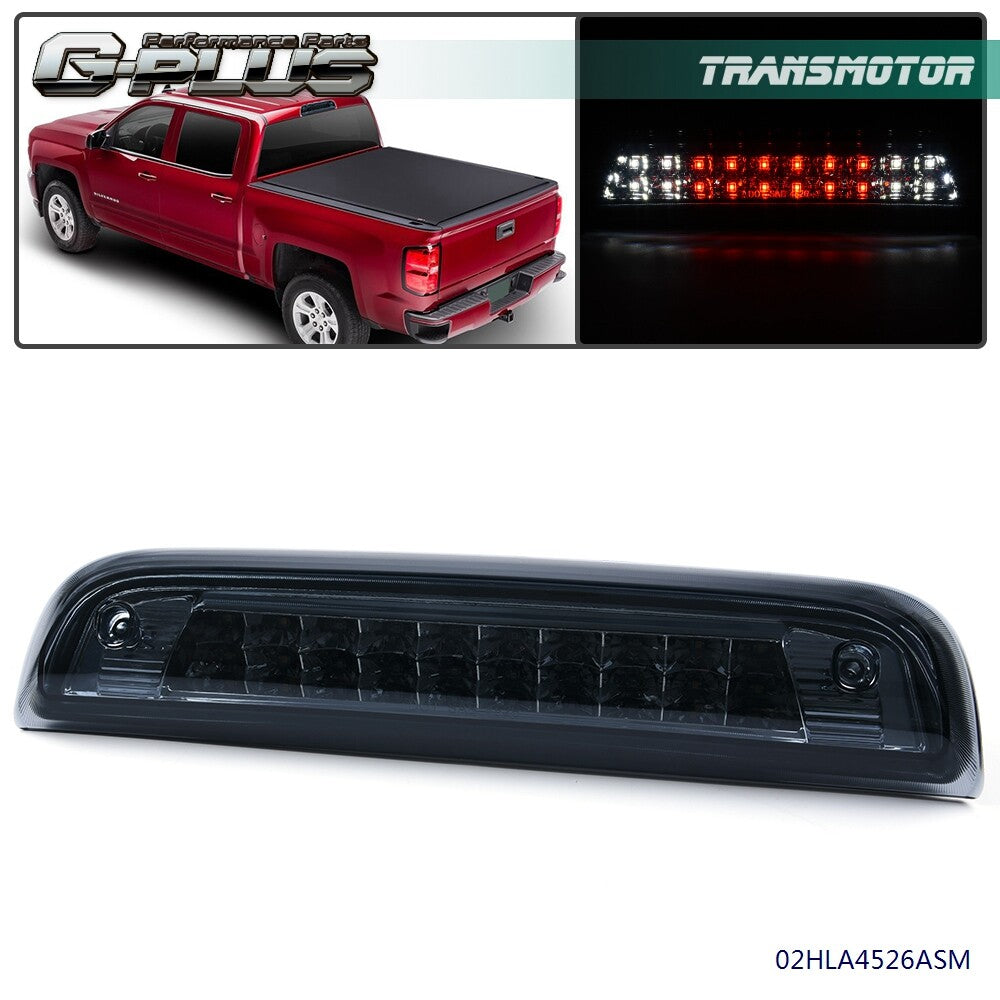 Fits 14-18 for Silverado for GMC for Sierra Third 3rd Brake Light Cargo Light - v