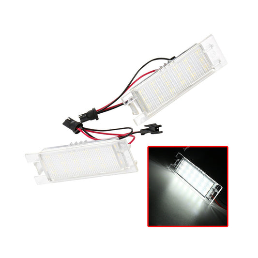 18 LED License Plate Lights Lamp Fit for Vauxhall for Opel for Astra Corsa Insignia Q
