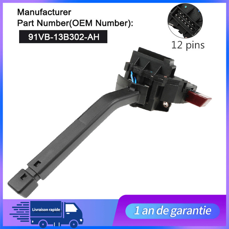 COMMANDE COMMODO CLIGNOTANT 1070574 91VB13B302AH POUR TRANSIT 91-00 NEUF n