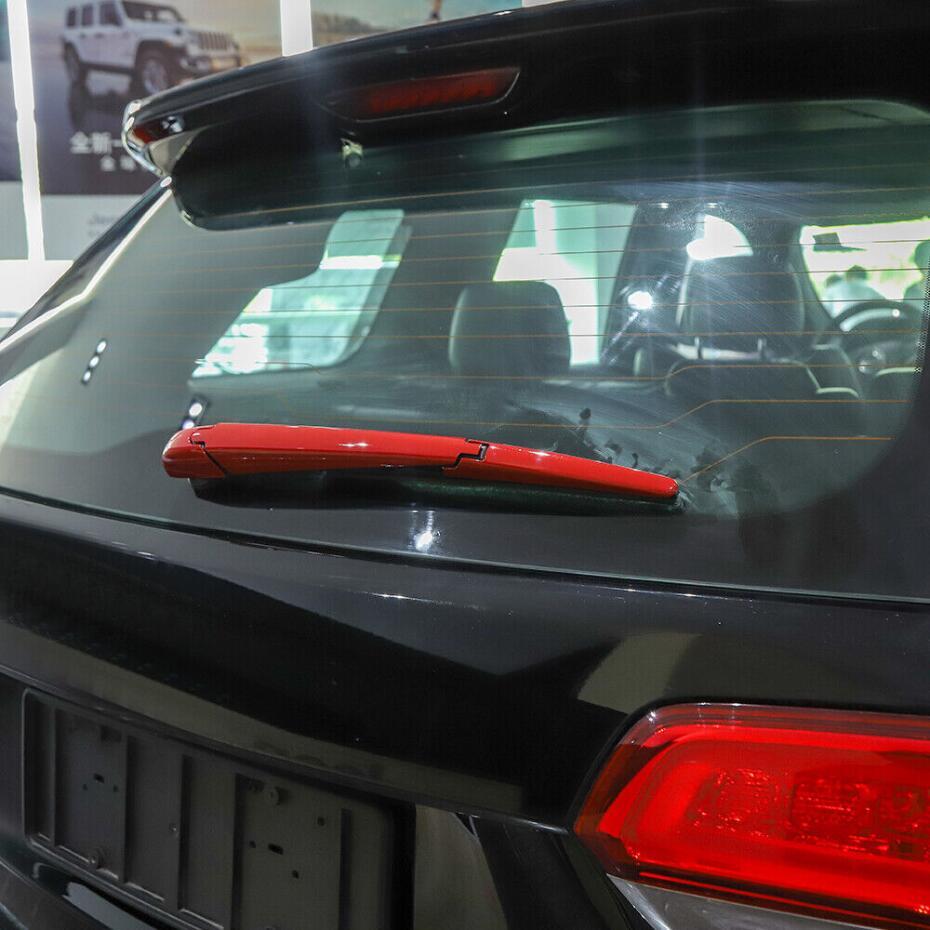 For 2011-2024 for Dodge Durango ABS Red Rear Window Windshield Wiper Cover Trim 3PCS v