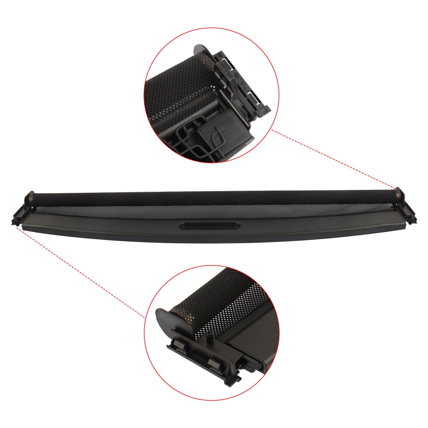 54102757016 Front Black Sunroof Visor for Mini Cooper R55 R56 2007-2016 n