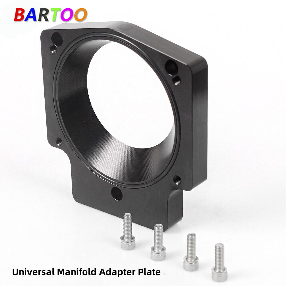 Universal Manifold Adapter Plate 102mm Throttle Body LS1 LS2 LS6 LSX LS4 TB BK Q